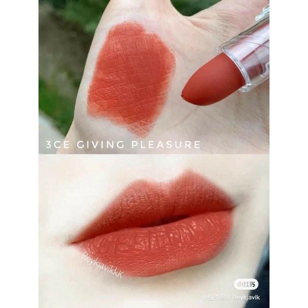 Son Thỏi Lì 3CE SOFT MATTE LIPSTICK 3.5g(có bill Hãng)