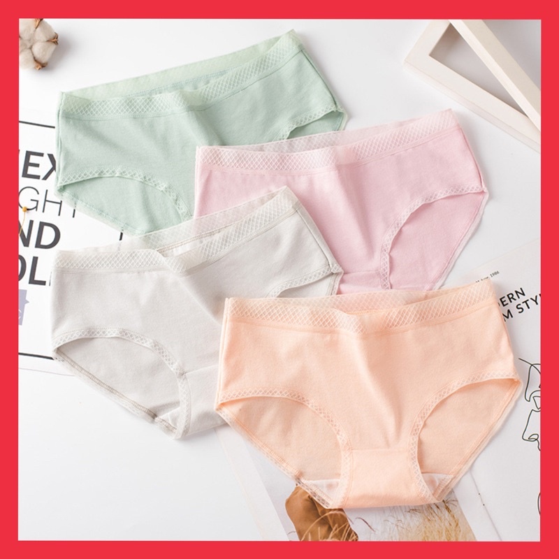 Quần Lót Nữ Cotton Mềm Mại Tàng Hình Chống Lộ Viền D05