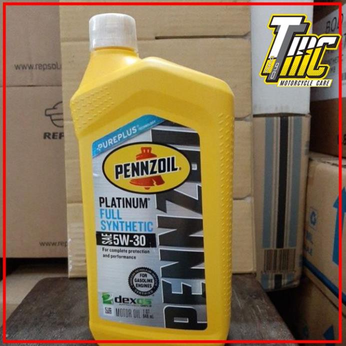 Dầu nhớt tổng hợp cao cấp xe tay ga Pennzoil Ultra Platinum 5W-30
