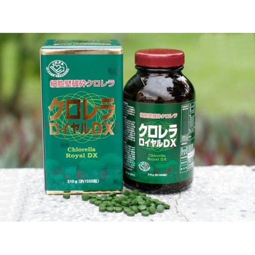 Tảo lục hoàng gia chlorella royal dx nhật bản 1550 viên chuẩn nội địa - ảnh sản phẩm 9