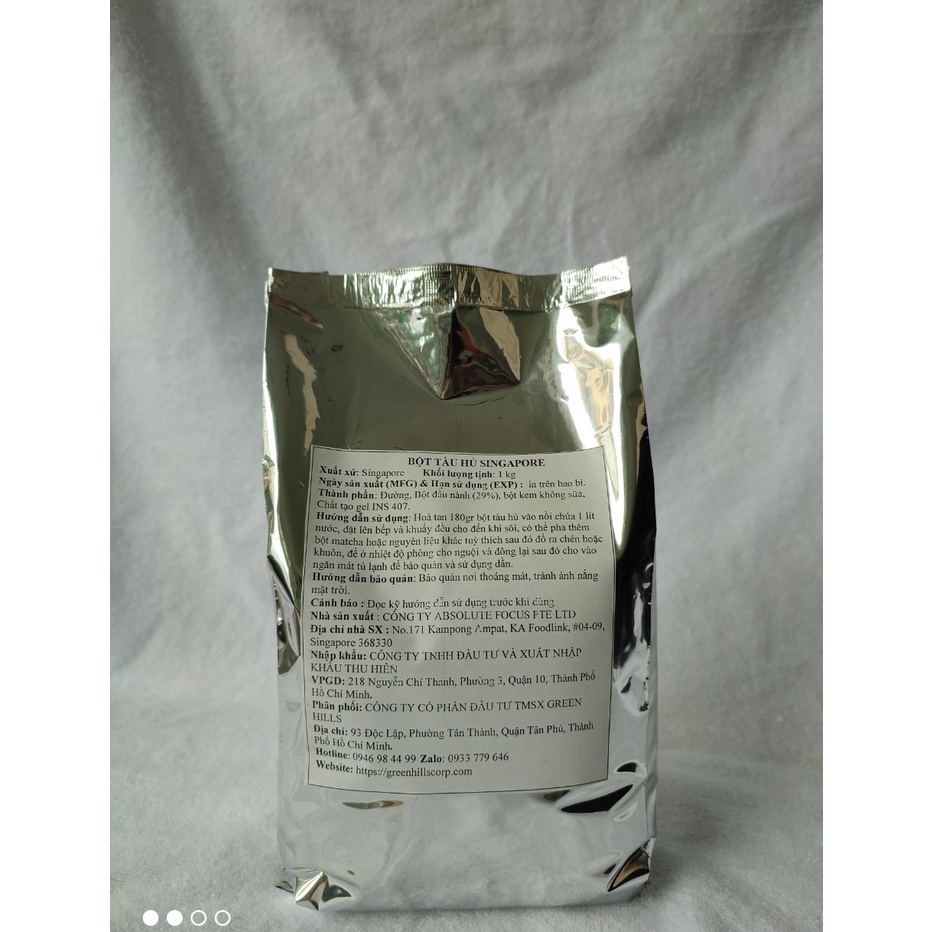 BỘT TÀU HỦ SINGAPORE 1 KG - SOYA PUDDING MIXED