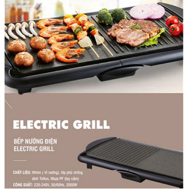 Bếp nướng Electric Grill Pan của Lock&Lock EJG231