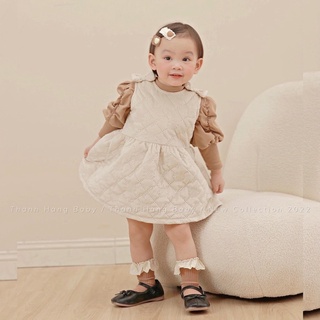 Váy nỉ bé gái