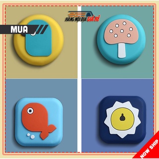 Miếng Chặn Cửa Silicon Hoạt Hình Chống Va Đập Và Trầy Xước Cho Tường Cao Cấp