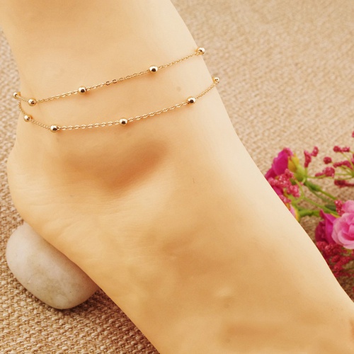 Lắc chân/lắc tay mạ vàng thời trang cá tính cho nữ