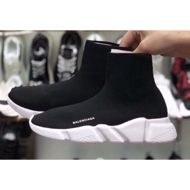Giày thể thao Ba.len.cia.ga Speed Cổ Chun full box - Giày sneaker cao cấp đủ size | BigBuy360 - bigbuy360.vn