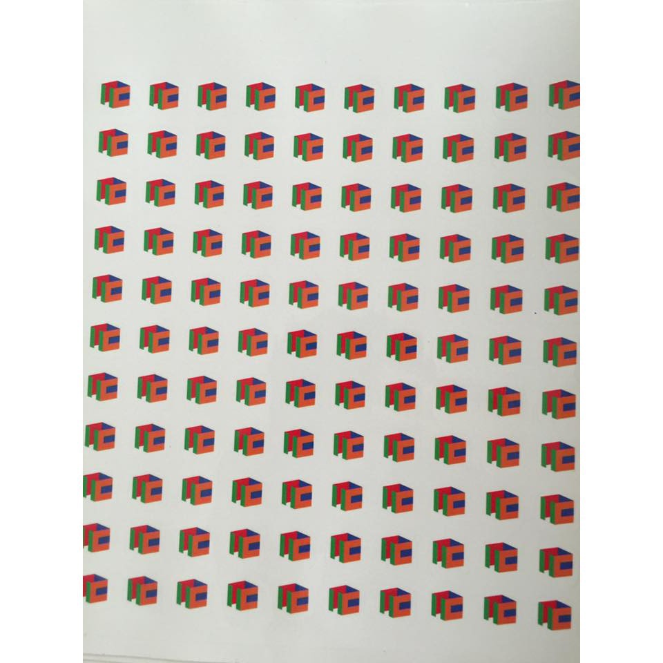 ❡❁✉[FREESHIP] Combo Logo Rubik các loại 20 cái - Ocean [SHOP YÊU THÍCH]