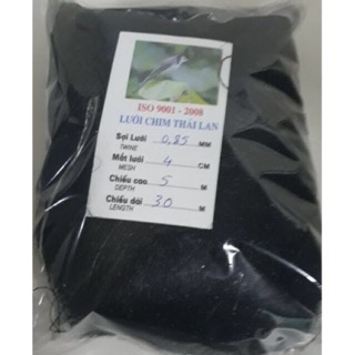 Lưới tàng hình bắt chim sẻ 30m loại tốt