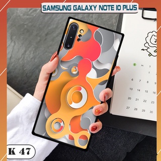 Ốp lưng kính cường lực cho điện thoại Samsung Galaxy Note 10 Plus