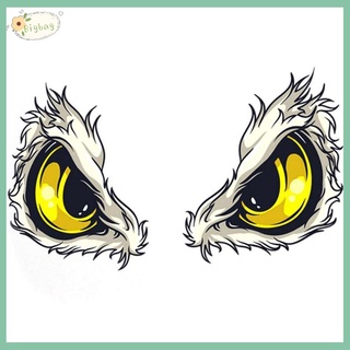 Decal Dán Trang Trí Xe Hơi Hình Mắt Đại Bàng 3d Phản Quang
