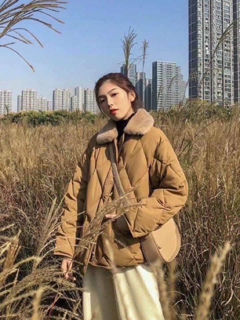 Áo phao trần trám