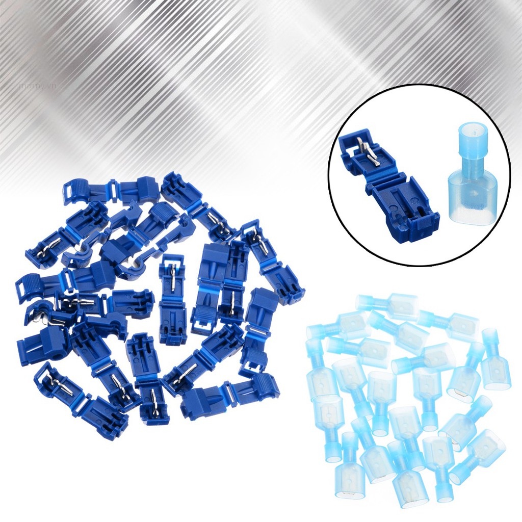 Set 40 Đầu Nối Dây Điện Chữ T Chuyên Dụng