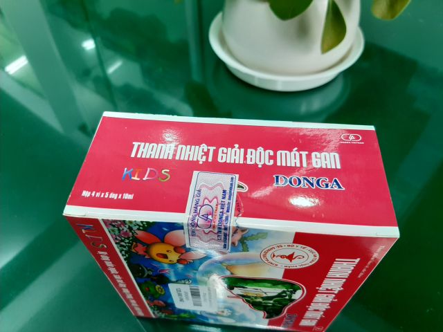 Thanh Nhiệt Mát Gan DongA hỗ trợ giảm các triệu chứng, sẩn mề đay, nóng trong, rôm sẩy, nhiệt miệng