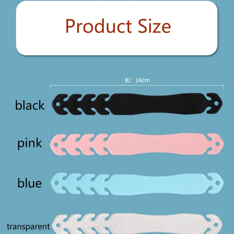 Móc đeo khẩu trang hai đầu bằng silicon dày bảo vệ đau tai | BigBuy360 - bigbuy360.vn