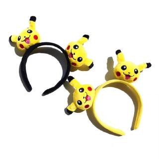 Băng Đô Cài Tóc Hình Pikachu Nhồi Bông Dễ Thương