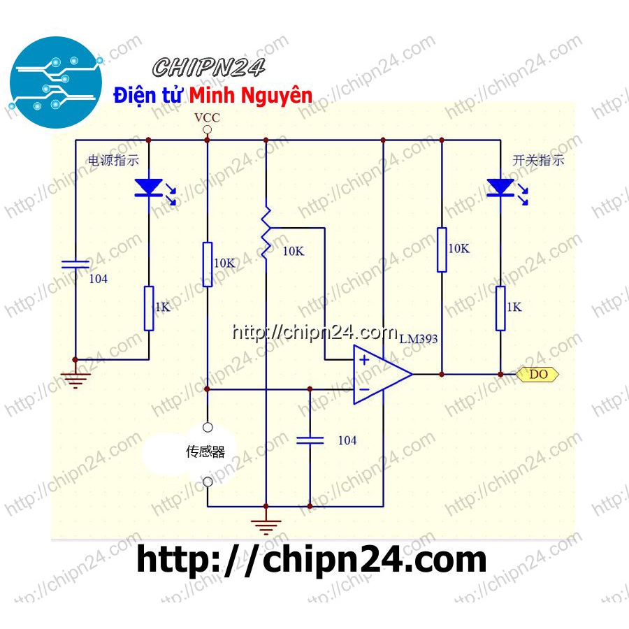 [1 CÁI] Module Cảm biến Điện Trở Nhiệt NTC