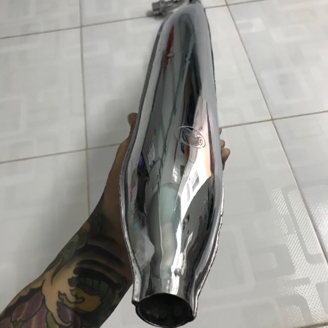 Pô đam logo cánh chim chữ Honda móc cam xăng nồi