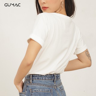 Áo thun Good VIBES GUMAC ATA434_TRANG