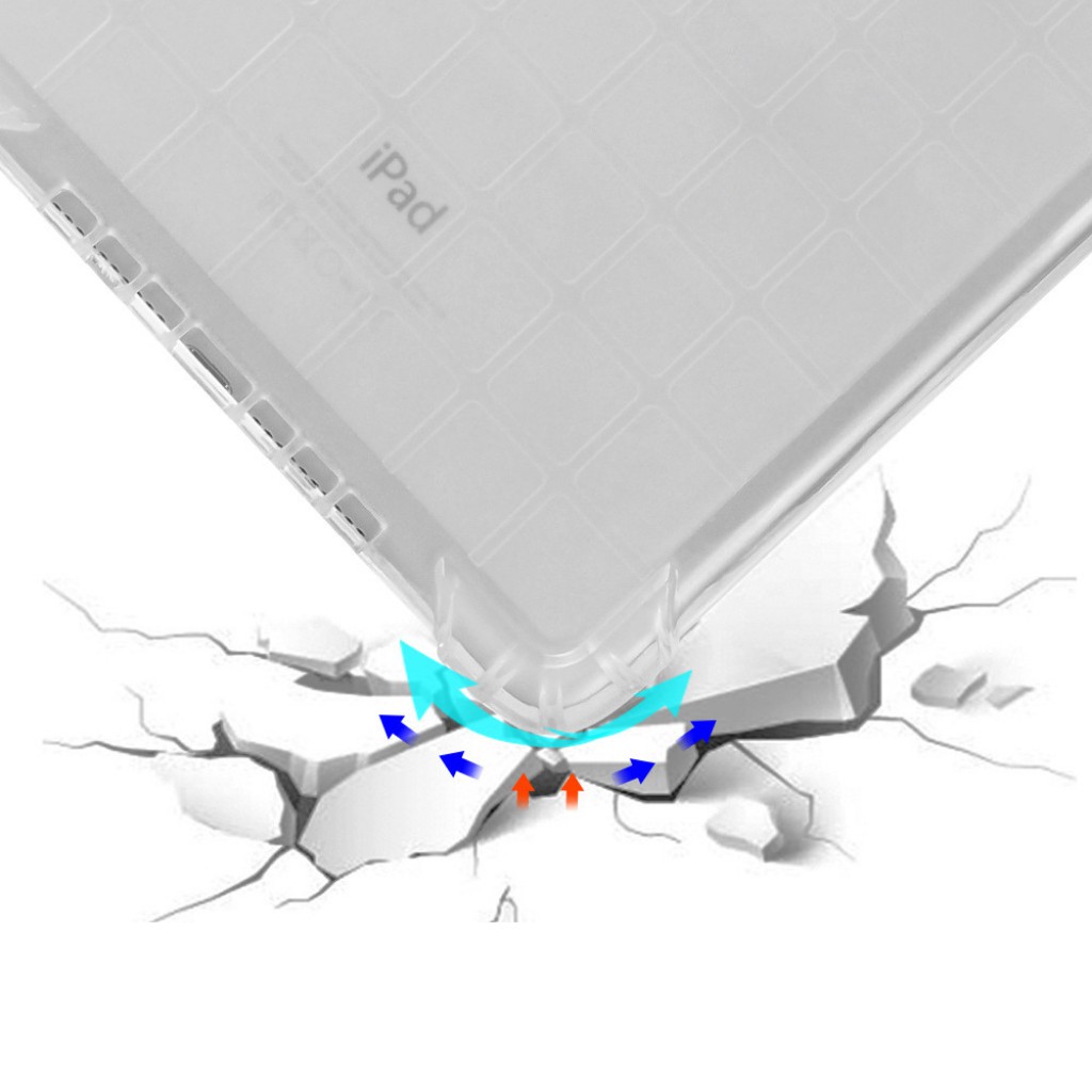 ốp ipad Silicon Chống shock ốp lưng ipad Pro 11/9.7/10.5/Air 3/10.2 gen 7/8...MART CASE | BigBuy360 - bigbuy360.vn