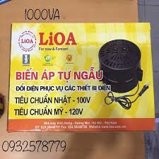 Biến áp đổi nguồn Lioa 220V xuống 110V DN010 (1000Va) - Sử dụng cho các thiết bị điện có công suất dưới 800W