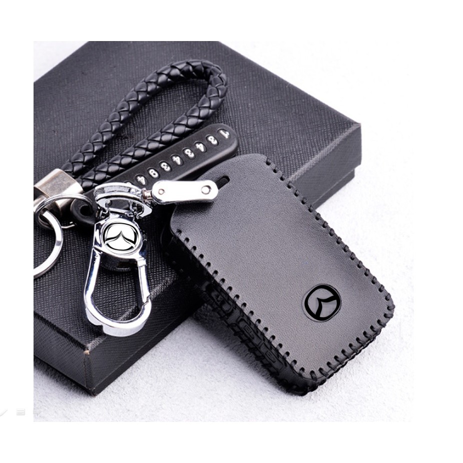 Bao Da Đựng Chìa Khóa Xe Hơi Mazda 3 CX30 CX 3 2021 Chất Lượng Cao