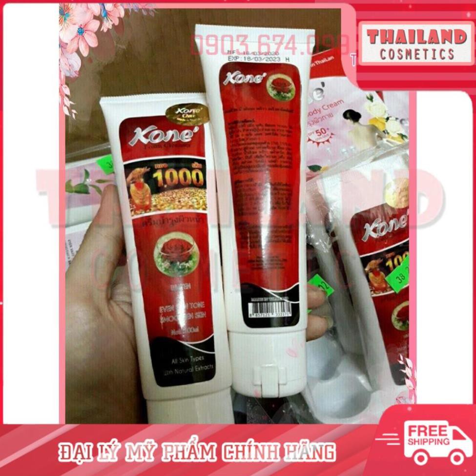 Sữa rửa mặt KONE Thái Lan 6 mùi