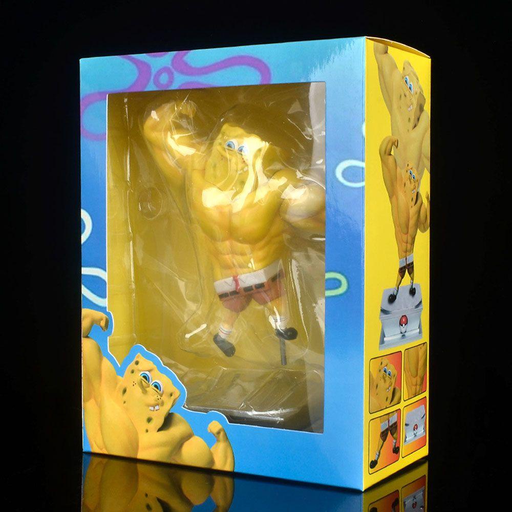 REBUY1 Mô Hình Nhân Vật Hoạt Hình SpongeBob Bằng PVC