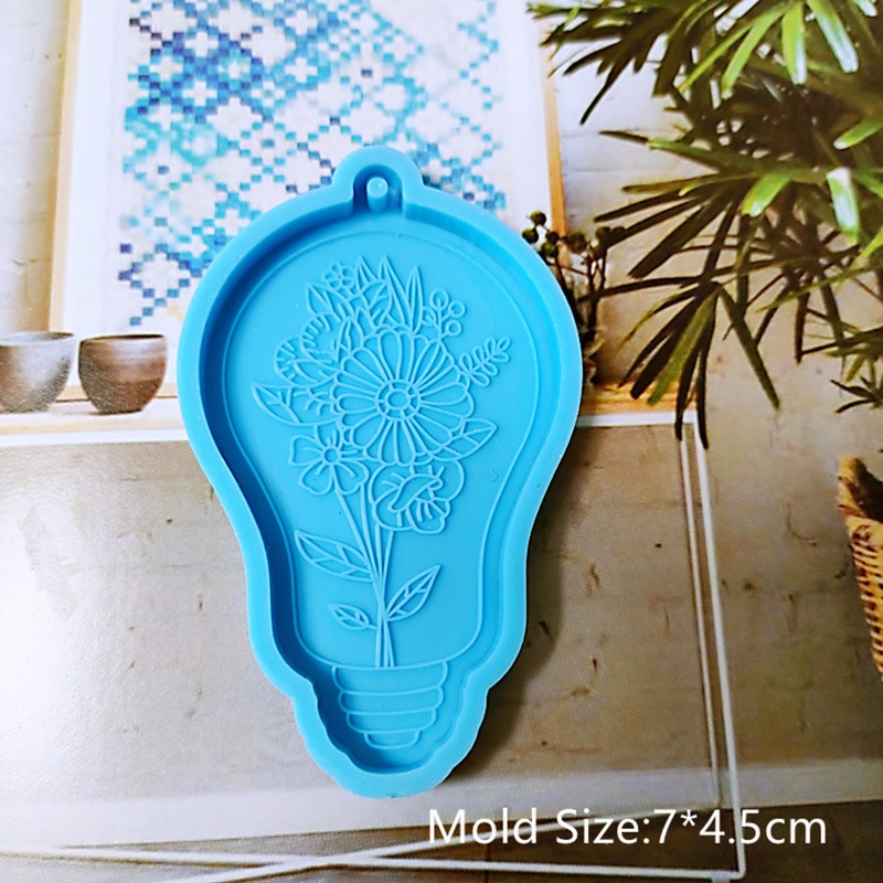 Khuôn Silicone Làm Mặt Vòng cổ / Bông Tai DIY