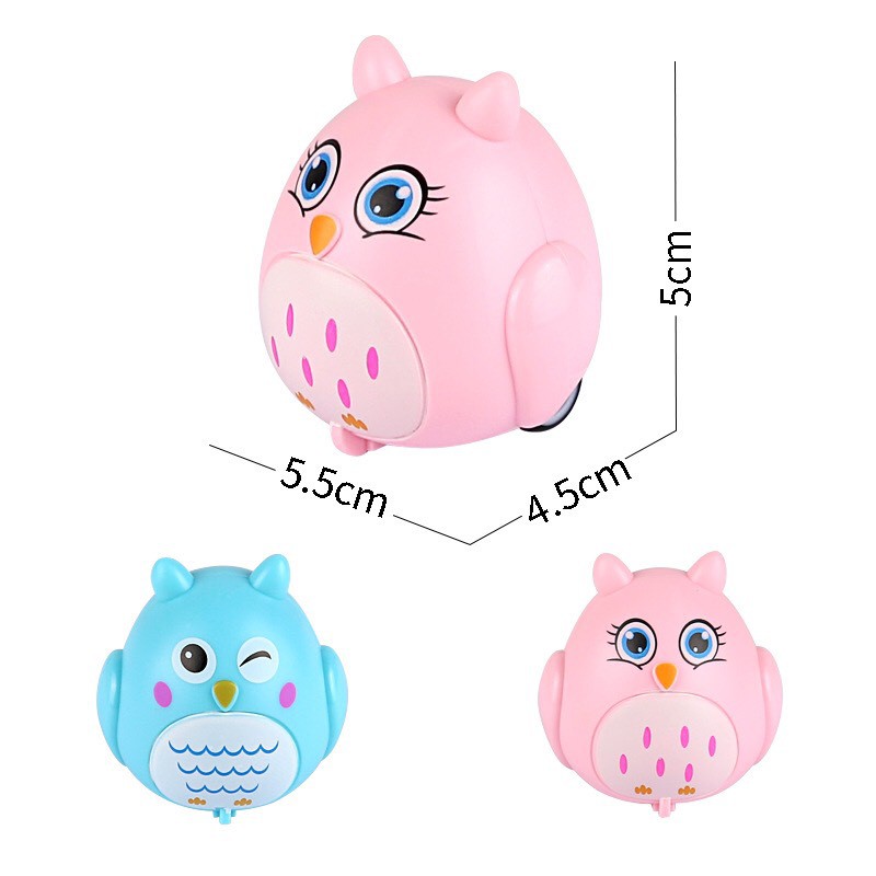 Đồ chơi trẻ em, combo 6 con vật chạy đà mini size cho bé từ 6 tháng tuổi trở lên - DOZKIDZ