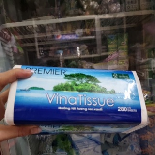 [Freeship]Khăn giấy lụa VinaTissue 2 lớp x 280 tờ