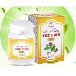 ✅[Chính hãng] Giải Độc Gan Tuệ Linh PLUS Giải độc gan, hạ men gan, hỗ trợ viêm gan virus, xơ gan - Hộp 60 viên