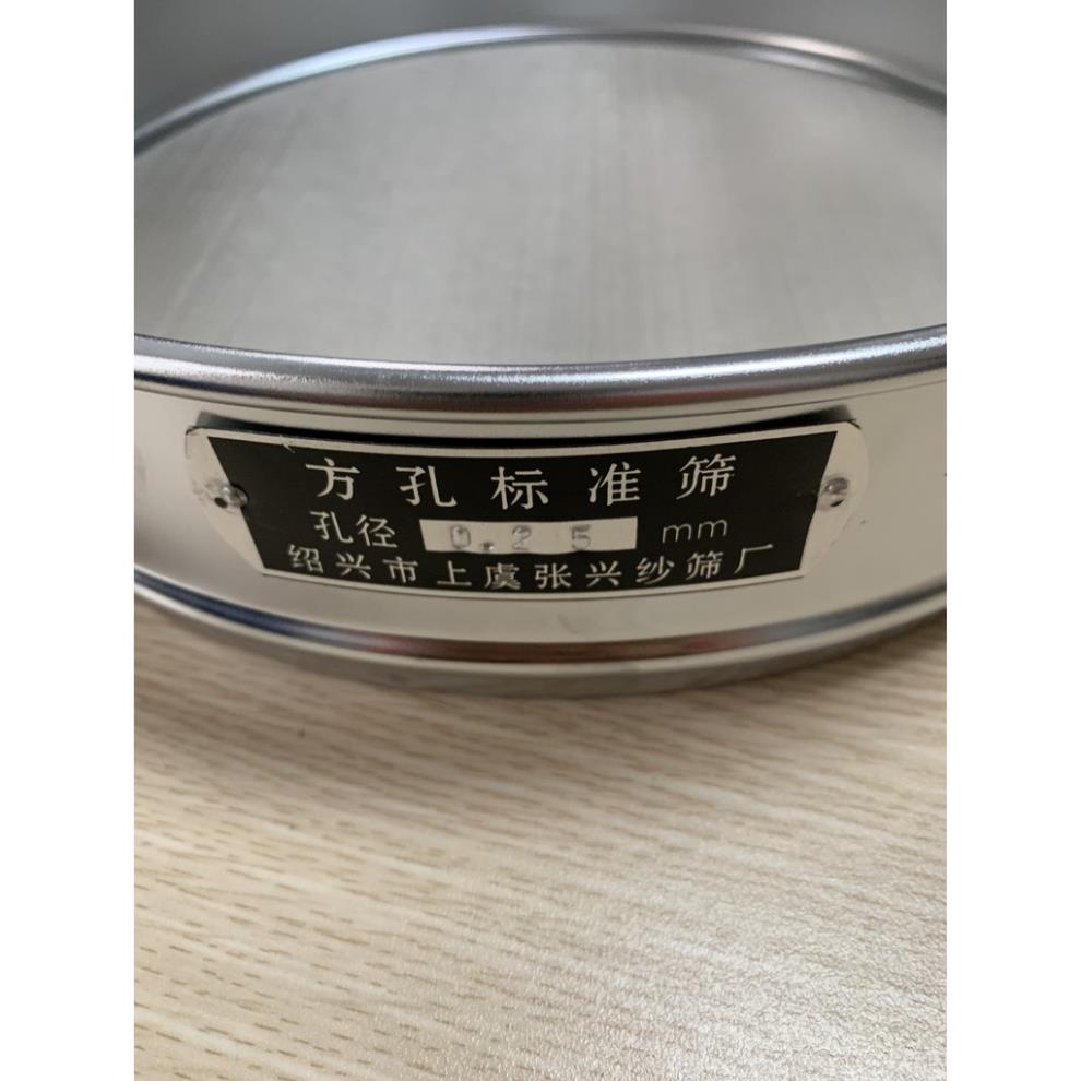 🌻⭐🌻⭐ Sàng rây tiêu chuẩn, đường kính 300mm, cỡ lỗ 0,25mm, chất lượng cao, bền đẹp 🌻⭐