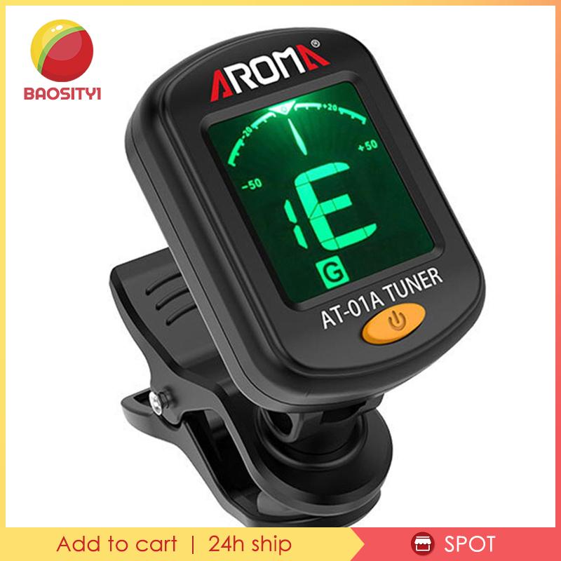 Kẹp Chỉnh Tông Kỹ Thuật Số Cho Đàn Guitar Bass [Baosity1] Mutifunctional