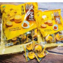 [Sẵn- Hàng chuẩn] Bánh Quy Trứng Muối Đài Loan bịch 500g