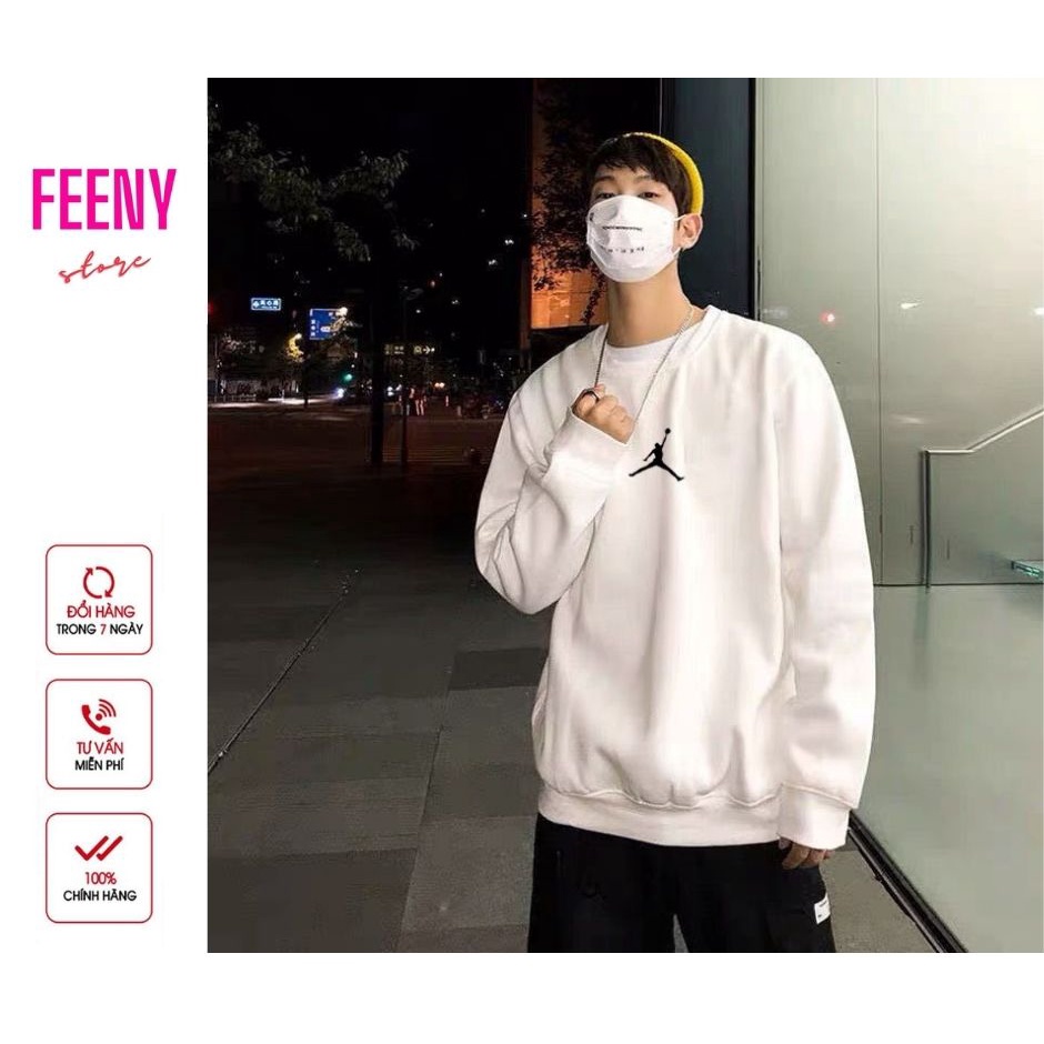 Áo Hoodie nam,Áo Sweater nỉ nam dài tay hình JORDAN không bai xù của FeenyStore FN02