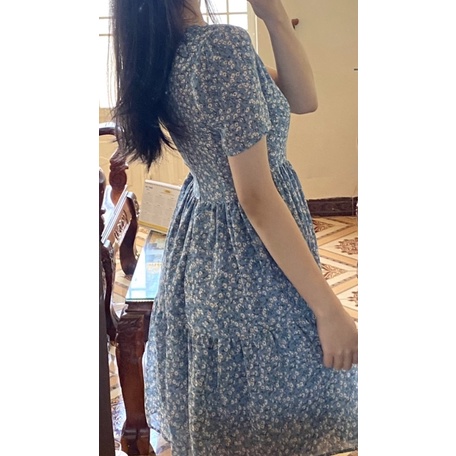 Pass váy hoa babydoll