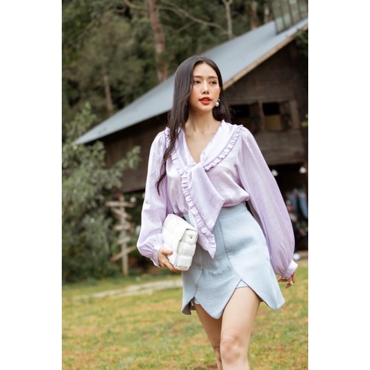 Set Violeta shirt + Sky skirt