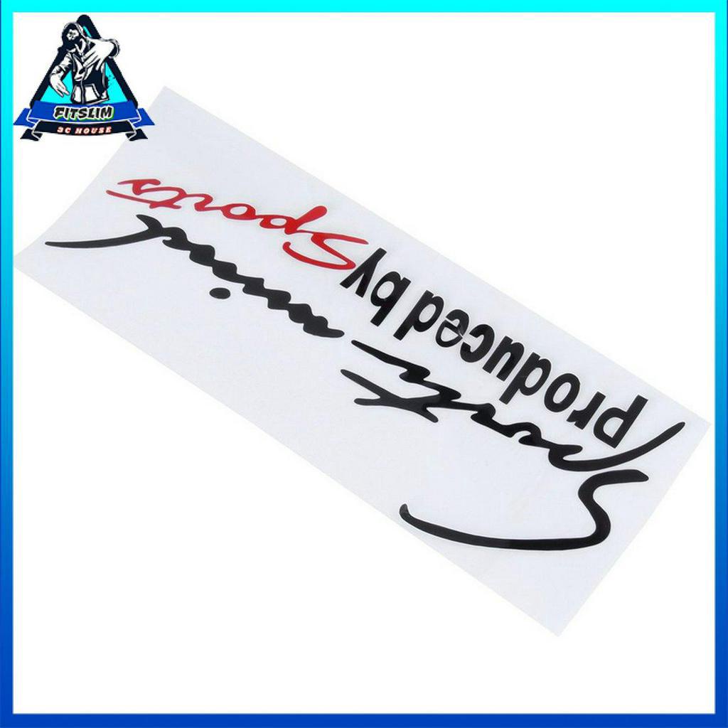 1 Sticker Dán Trang Trí Thân Xe Ô Tô