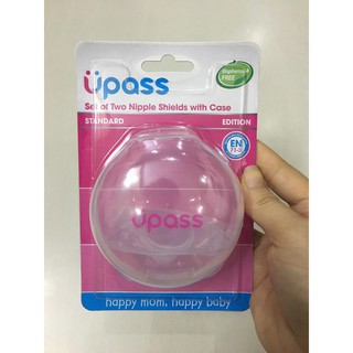 Bộ 2 chiếc trợ ty mẹ kèm hộp Upass - núm trợ ti silicon cho bé bú