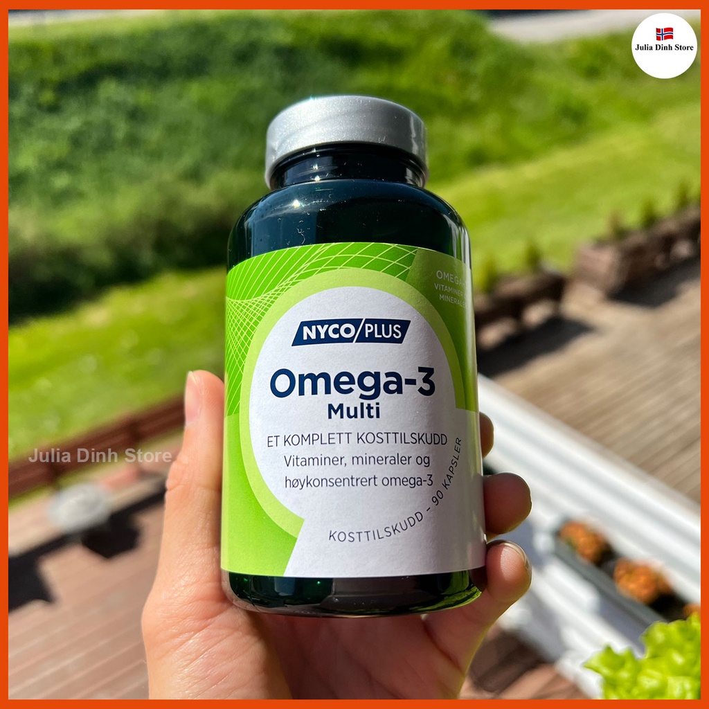 Dầu cá Omega 3 Multi NYCOPLUS hộp 90 viên - nội địa Na Uy