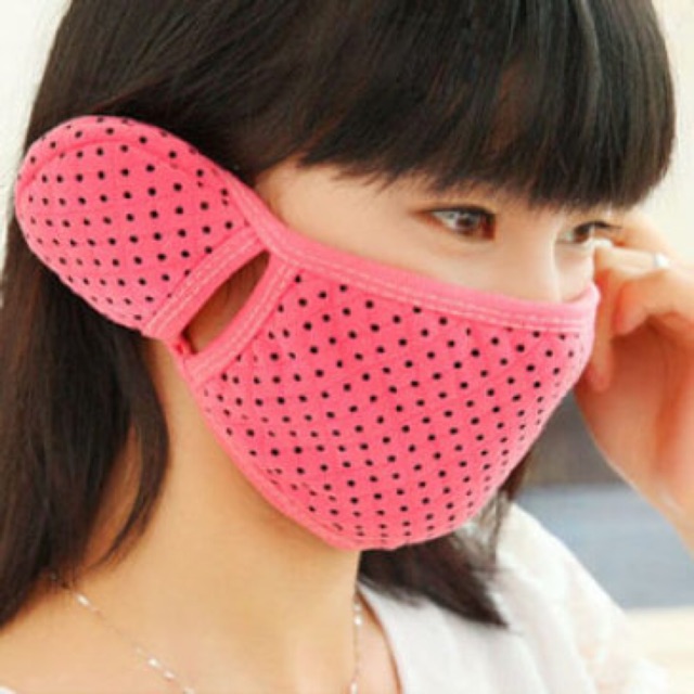 Khẩu trang bịt tai trống bụi, ấm áp
