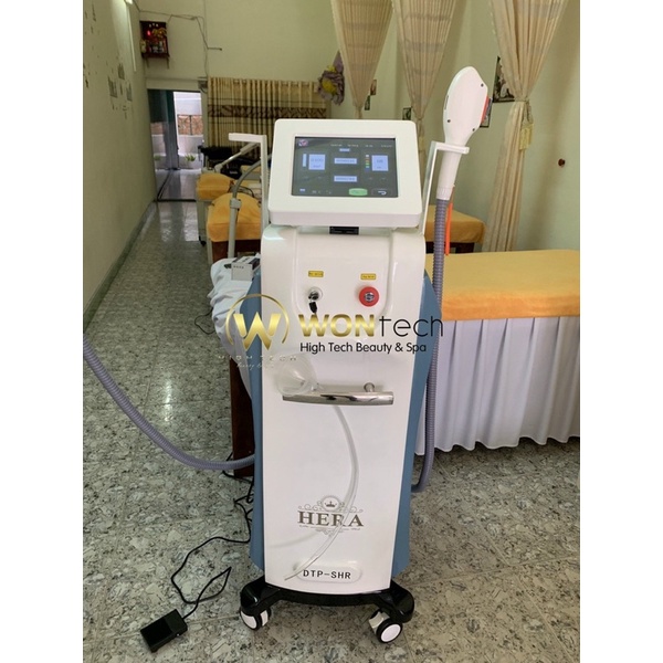 [WONTECH - Q12 - NOW SHIP] Máy HERA 2IN1 Triệt lông + laser - Bắc Kinh.