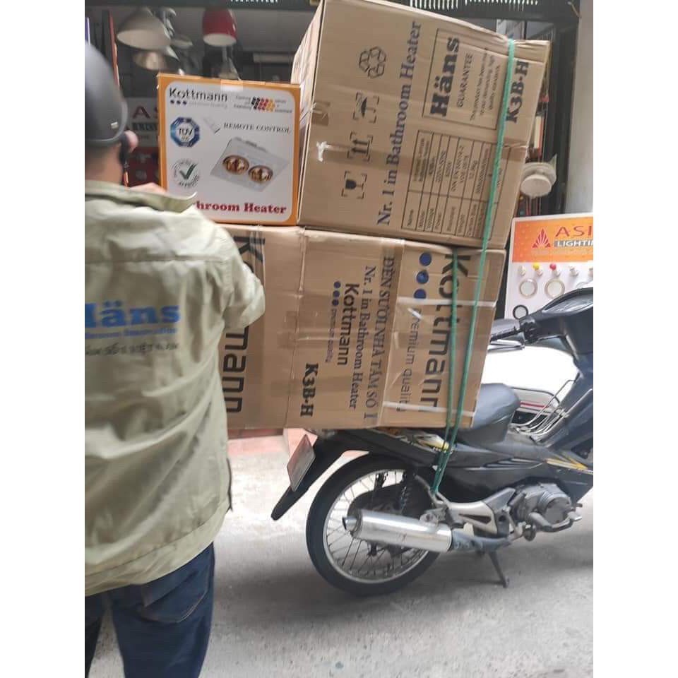 Đèn sưởi âm trần 4 bóng CÓ ĐIỀU KHIỂN Heizen HE9