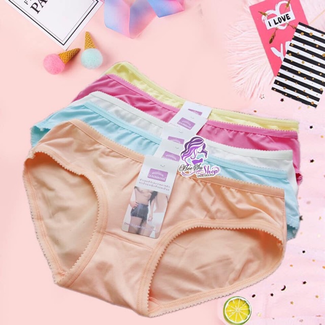 Quần lót cotton Thái Lan 100% Mịn đẹp