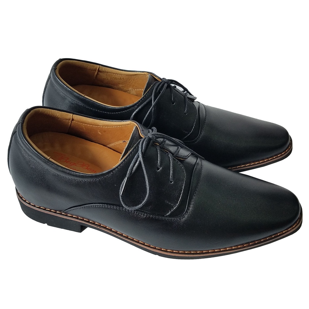 Giày Tây Nam Da Bò Tăng Chiều Cao Thật BIGBEN Tăng 6cm GT213