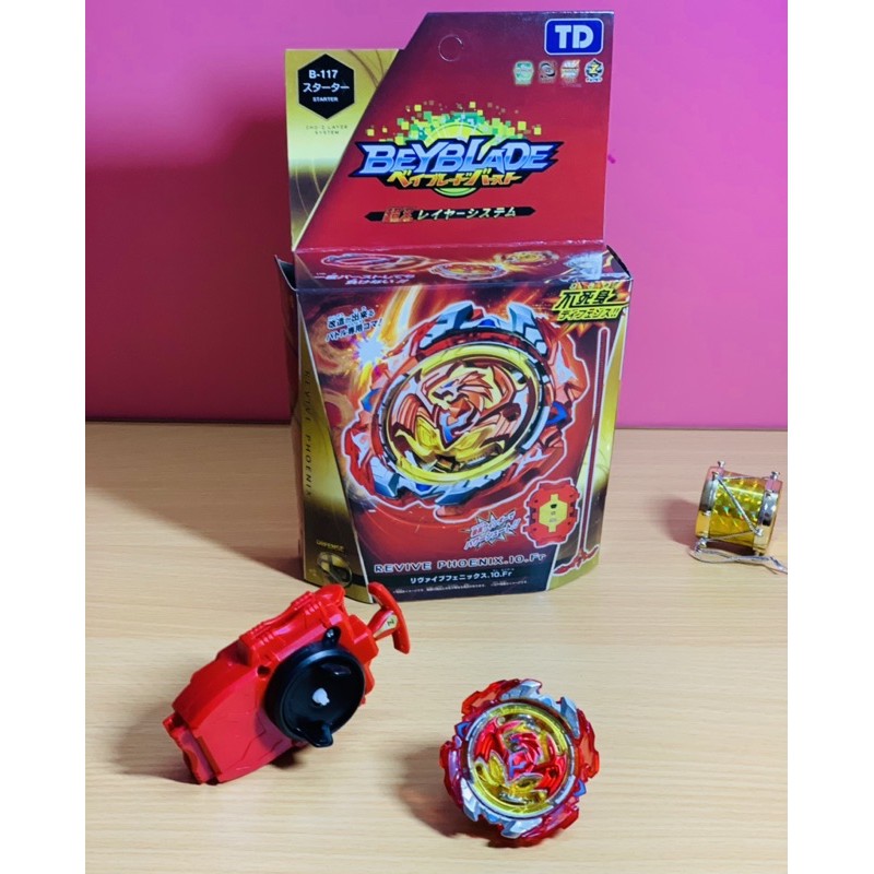 QUAY ĐỒ CHƠI Beyblade Burst B-117 Revive Phượng Hoàng - QUAY NINJA LỐC XOÁY