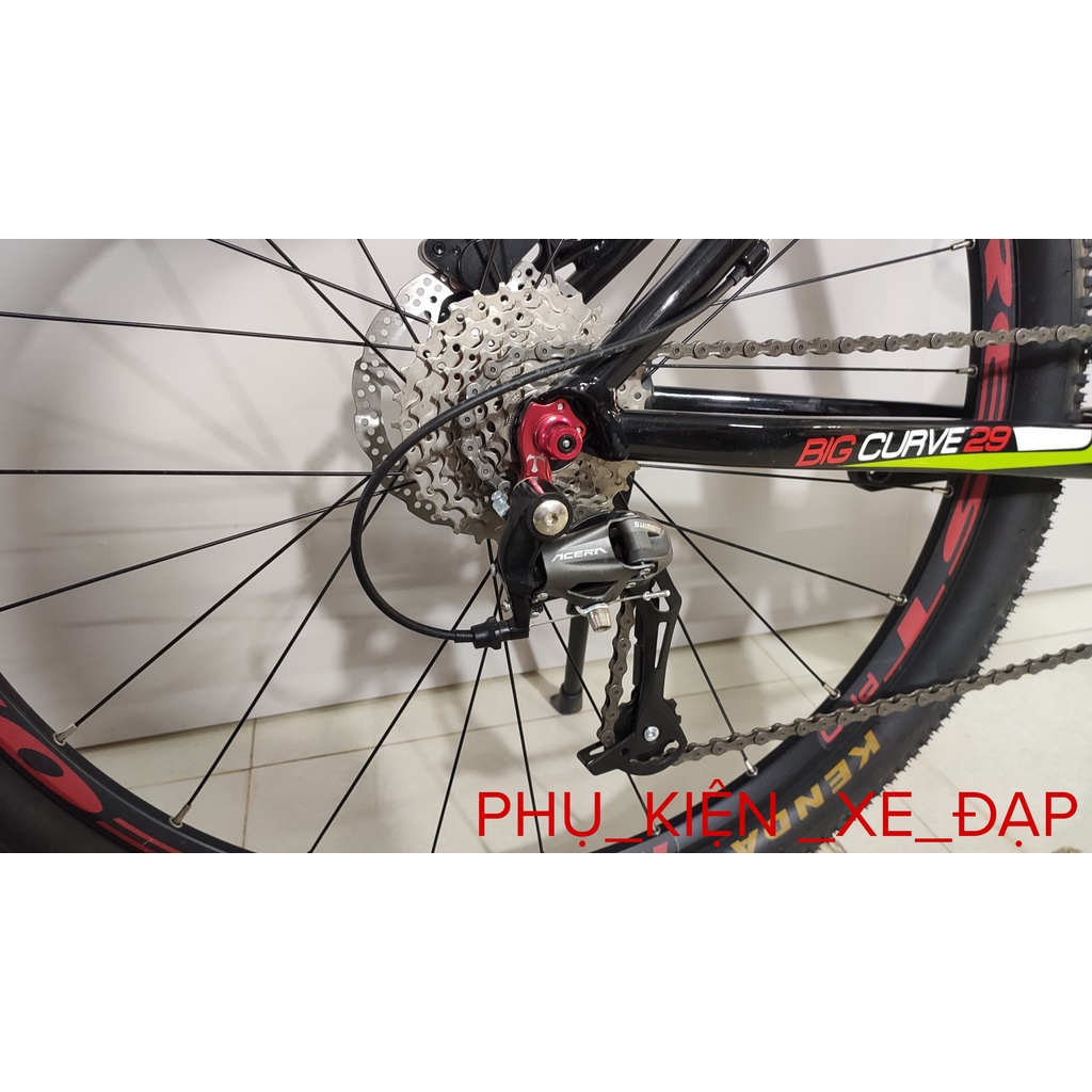 Xe đạp Titantec phanh dầu, phuộc hơi, 27 tốc độ cao cấp