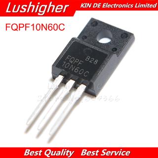 Set 10 FQPF10N60C TO-220 10N60 TO220 10N60C 10A 600V MOSFET kênh N