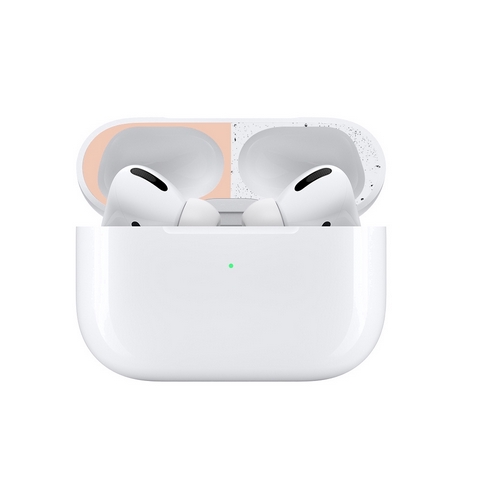 Miếng Dán Kim Loại Chống Bụi Cho Hộp Đựng Tai Nghe Airpods