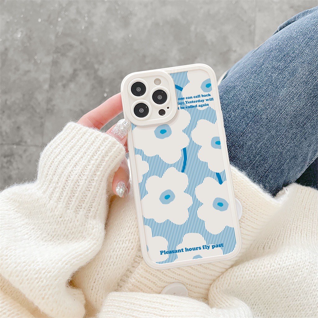 Ốp lưng iphone Sky Flow bóng cạnh vuông 7/7plus/8/8plus/x/xr/xs/11/12/13/pro/max/plus/promax - Tomax Shop